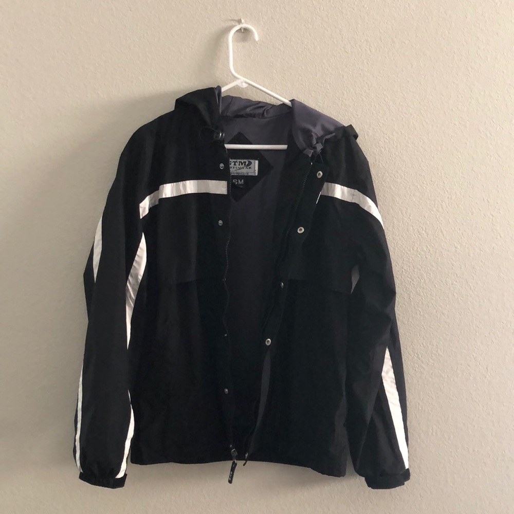 Black nylon jacket